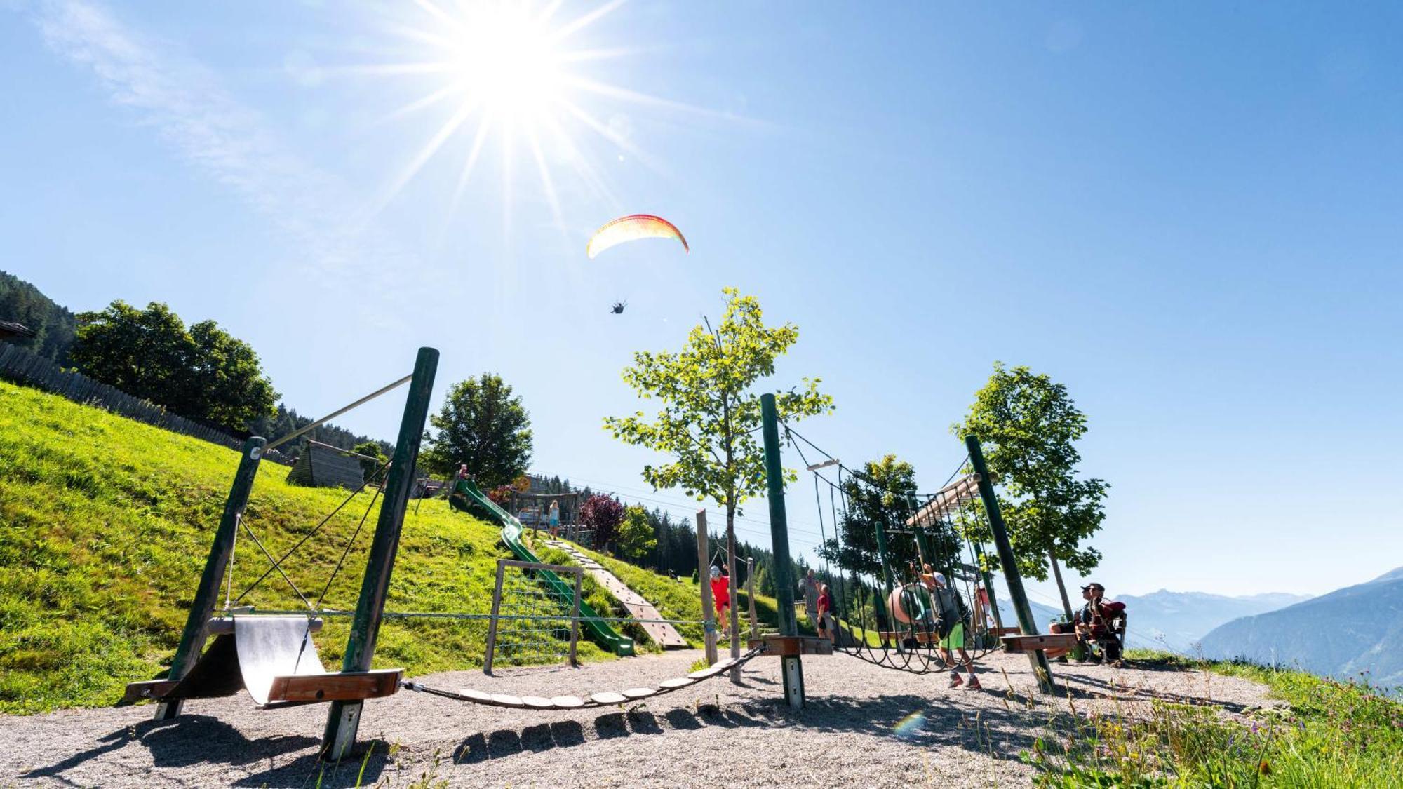 Familienalm Taser Schenna Buitenkant foto